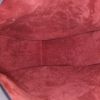 Celine shoulder bag in burgundy leather - Detail D2 thumbnail
