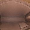 Shopping bag Louis Vuitton Kazbek in pelle taiga marrone e pelle marrone - Detail D2 thumbnail