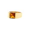 Cartier Tank ring in yellow gold and citrine - 00pp thumbnail