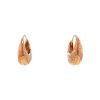 Pomellato Duna small hoop earrings in pink gold - 00pp thumbnail