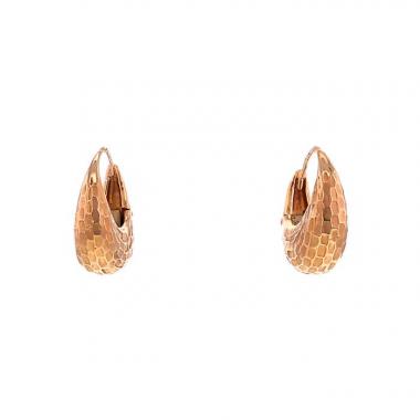 Criollas pequeñas Pomellato Duna en oro rosa