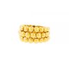 Boucheron Grains de Raisins ring in yellow gold - 00pp thumbnail