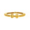Articulated Vintage bangle in 22 carats yellow gold - 00pp thumbnail