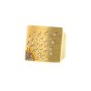 Square Vintage signet ring in yellow gold and diamonds - 00pp thumbnail