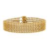 Flexible Cartier Perruque bracelet in yellow gold - 00pp thumbnail
