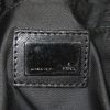 Shopping bag Fendi Zucchino in tela monogram nera e pelle nera - Detail D3 thumbnail