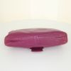 Fendi Baguette handbag in pink leather - Detail D5 thumbnail