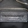 Balenciaga Metallic Edge mini shoulder bag in black leather - Detail D4 thumbnail