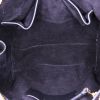 Bolso bandolera Alexander McQueen Heroine en cuero negro - Detail D3 thumbnail
