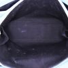 Balenciaga Dix shoulder bag in blue leather - Detail D2 thumbnail