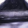 Chloé Elsie large model shoulder bag in black leather - Detail D3 thumbnail