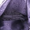 Bolso de mano Chanel Choco bar en lona y cuero negro - Detail D2 thumbnail