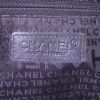 Chanel Choco bar handbag in canvas and black leather - Detail D3 thumbnail