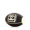 Chanel Editions Limitées Rugby ball in black and white plastic - 00pp thumbnail