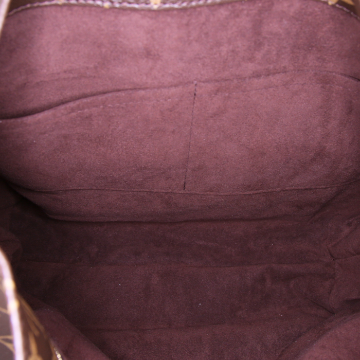 Louis Vuitton Metis Hobo shoulder bag in brown monogram canvas - Detail D3