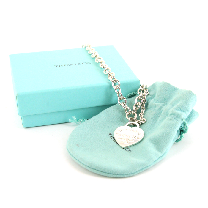 Collier Tiffany & Co Return To Tiffany en argent - Detail D2