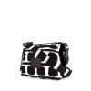 Chanel Editions Limitées shoulder bag in black and white bicolor canvas - 00pp thumbnail