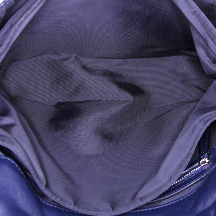 Borsa Dior New Look in pelle cannage blu marino - Detail D2