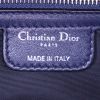 Sac à main Dior New Look en cuir cannage bleu-marine - Detail D3 thumbnail