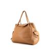 Renaud Pellegrino handbag in brown grained leather - 00pp thumbnail