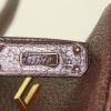 Hermes Birkin 40 cm handbag in chocolate brown togo leather - Detail D4 thumbnail