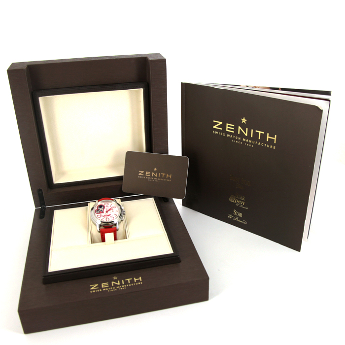 Montre Zenith El Primero-Chronomaster Open en acier Vers  2006 - Detail D2