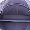 Porte-documents Louis Vuitton Voyage en toile damier grise et cuir noir - Detail D3 thumbnail
