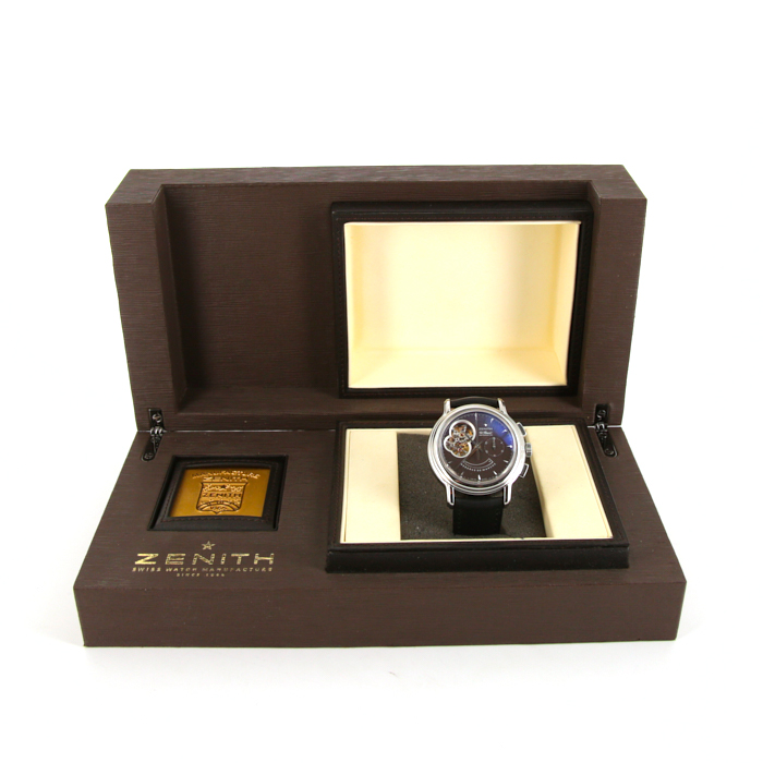 Montre Zenith El Primero-Chronomaster Open en acier - Detail D3