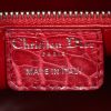 Dior Lady Dior large model handbag in red crocodile - Detail D4 thumbnail