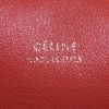 Borsa Celine Belt modello medio in pitone marrone Rouille e pelle marrone - Detail D4 thumbnail