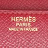 Bolso bandolera Hermes Constance en cuero epsom rojo - Detail D4 thumbnail