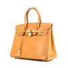 Hermes Birkin 30 cm handbag in beige natural leather - 00pp thumbnail