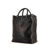 Louis Vuitton Editions Limitées handbag in black grained leather - 00pp thumbnail