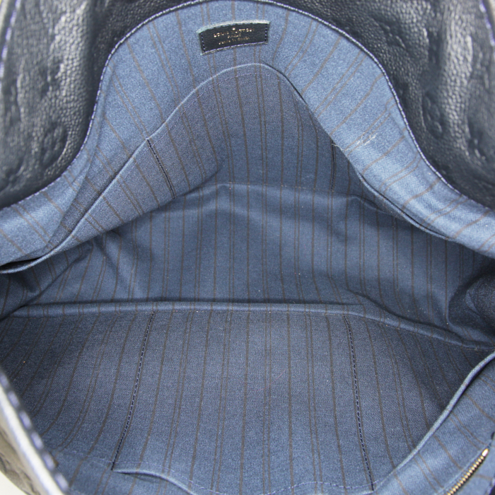 Borsa Louis Vuitton Artsy modello medio in pelle monogram con stampa blu marino - Detail D2