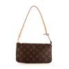 Louis Vuitton Pochette accessoires pouch in brown monogram canvas and natural leather - 360 thumbnail