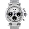 Cartier Pasha Chrono watch in stainless steel Circa  1990 - 00pp thumbnail