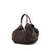 Bolso de mano Louis Vuitton L en cuero mahina marrón - 00pp thumbnail