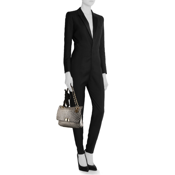 〈美品!!〉LANVINcollection ホットフィックスレースアップスニーカー|LANVIN COLLECTION