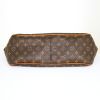 Bolso de mano Louis Vuitton Delightful en lona Monogram marrón y cuero natural - Detail D4 thumbnail