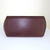 Bottega Veneta shoulder bag in burgundy leather and burgundy braided leather - Detail D5 thumbnail