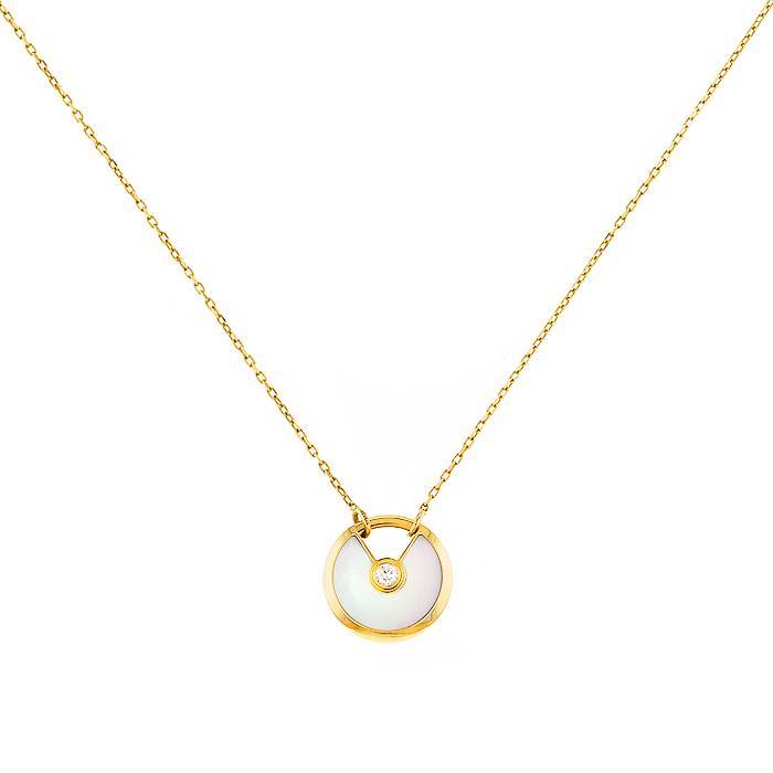 Pre-Owned Cartier Love/Long Necklace/Pendant K18YG Yellow Gold (Good) -  Walmart.com
