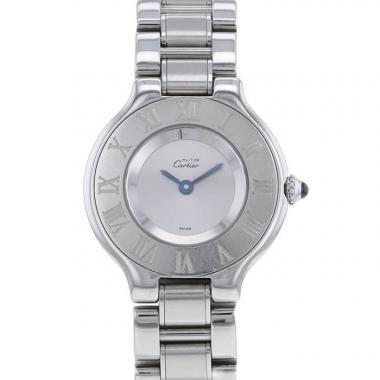 Cartier Must 21 watch in stainless steel Ref:  1340