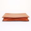 Saint Laurent Vintage pouch in brown leather - Detail D4 thumbnail