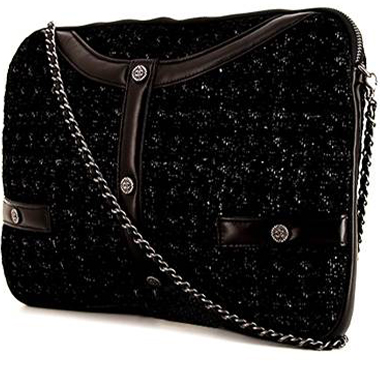 151 Mercer Crescent Bag in black leather