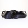 Yves Saint Laurent Muse large model handbag in black patent leather - Detail D4 thumbnail