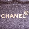 Chanel Timeless Classic bag worn on the shoulder or carried in the hand in brown quilted leather - Detail D4 thumbnail