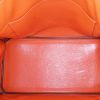 Hermes Birkin 35 cm handbag in orange leather taurillon clémence - Detail D2 thumbnail