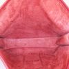 Bolso bandolera Hermès Evelyne III en cuero epsom color burdeos - Detail D2 thumbnail