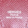 Hermès Evelyne III shoulder bag in burgundy epsom leather - Detail D3 thumbnail