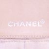 Chanel Baguette handbag/clutch in beige logo canvas and beige leather - Detail D4 thumbnail